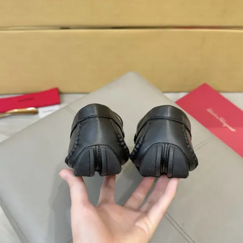 Replica Salvatore Ferragamo Leather Shoes For Men #1391730 $96.00 USD for Wholesale