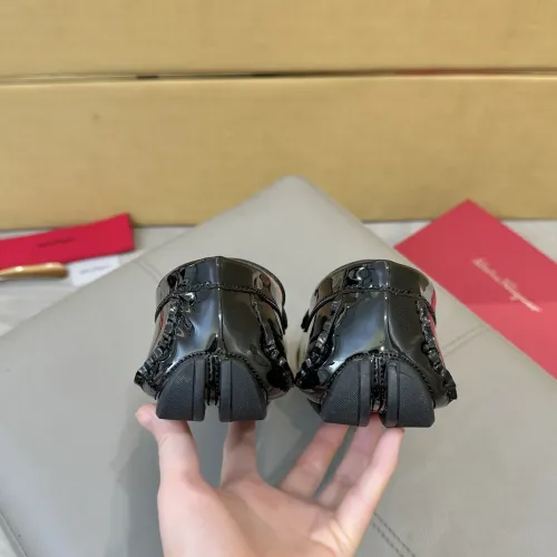 Replica Salvatore Ferragamo Leather Shoes For Men #1391734 $96.00 USD for Wholesale