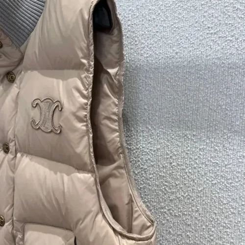 Replica Celine Down Feather Coat Sleeveless For Women #1391745 $140.00 USD for Wholesale