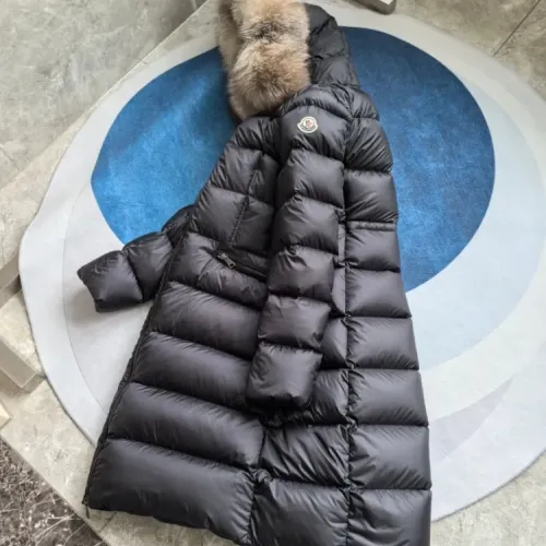 Replica Moncler Down Feather Coat Long Sleeved For Women #1391825 $294.21 USD for Wholesale