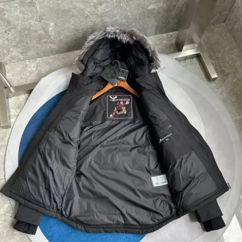 Replica Moose Knuckles Down Feather Coat Long Sleeved For Men #1391890 $222.00 USD for Wholesale