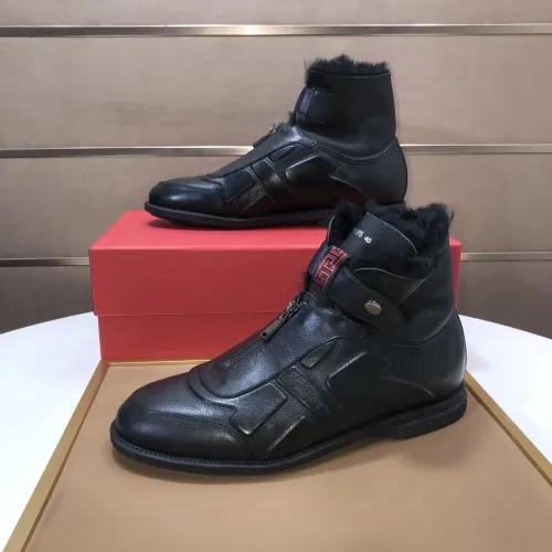 Replica Salvatore Ferragamo Boots For Men #1391960 $112.00 USD for Wholesale