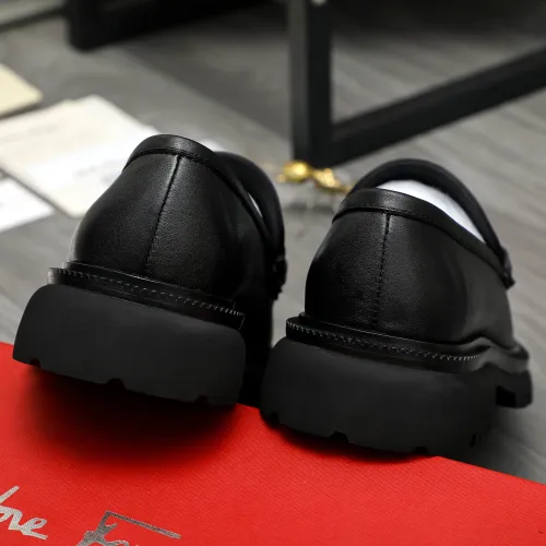 Replica Salvatore Ferragamo Leather Shoes For Men #1392105 $112.00 USD for Wholesale
