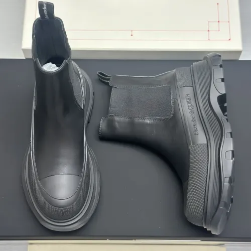 Replica Alexander McQueen Boots For Women #1392218 $128.00 USD for Wholesale