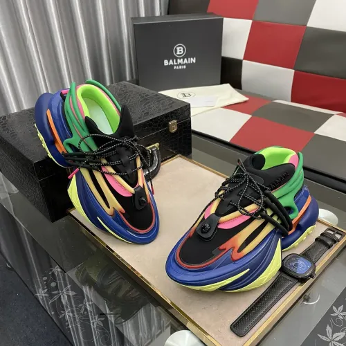 Replica Balmain Casual Shoes For Men #1392457 $140.00 USD for Wholesale