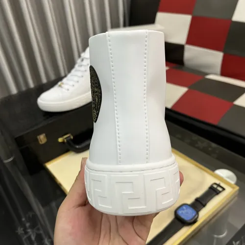 Replica Versace High Tops Shoes For Men #1392488 $80.00 USD for Wholesale