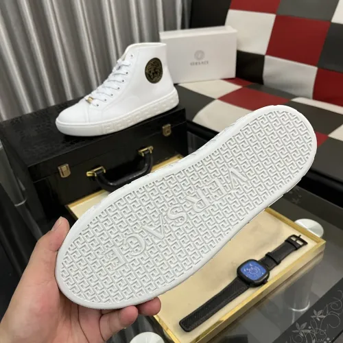Replica Versace High Tops Shoes For Men #1392488 $80.00 USD for Wholesale