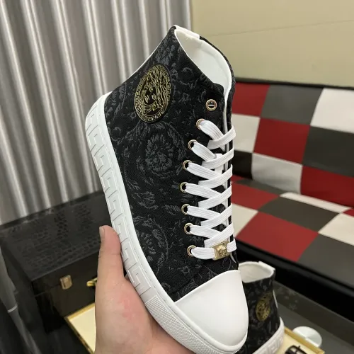 Replica Versace High Tops Shoes For Men #1392491 $80.00 USD for Wholesale
