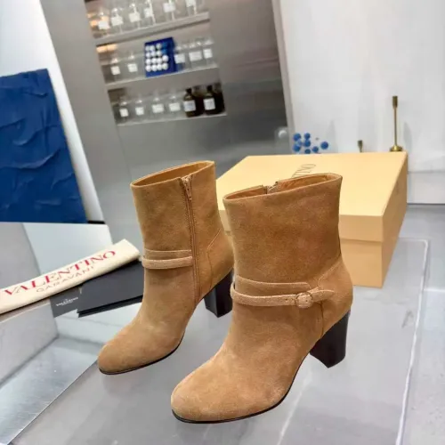 Replica Valentino Boots For Women #1392528 $145.00 USD for Wholesale