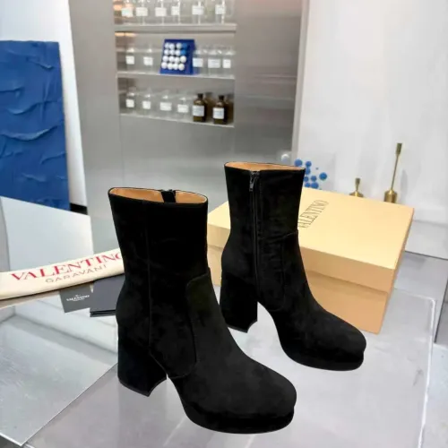 Replica Valentino Boots For Women #1392565 $158.00 USD for Wholesale