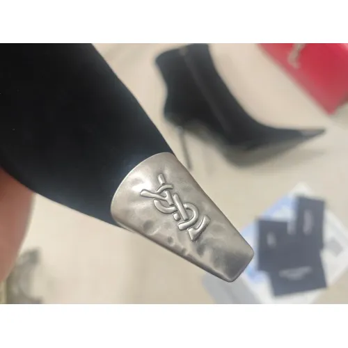 Replica Yves Saint Laurent YSL Boots For Women #1392688 $130.00 USD for Wholesale