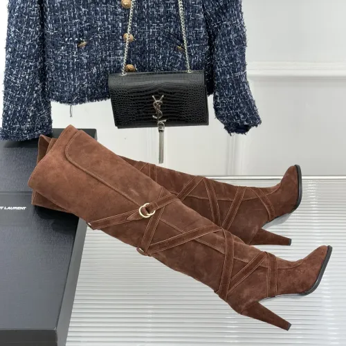 Replica Yves Saint Laurent YSL Boots For Women #1392744 $238.02 USD for Wholesale