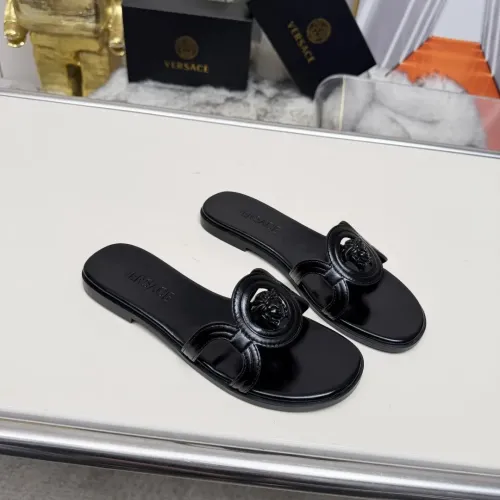 Replica Versace Slippers For Women #1392812 $82.00 USD for Wholesale