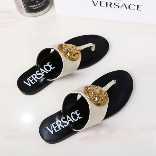 Replica Versace Slippers For Women #1392819 $100.00 USD for Wholesale