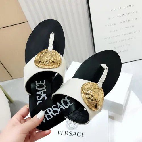 Replica Versace Slippers For Women #1392819 $100.00 USD for Wholesale