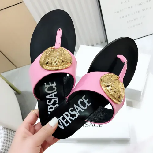 Replica Versace Slippers For Women #1392821 $100.00 USD for Wholesale