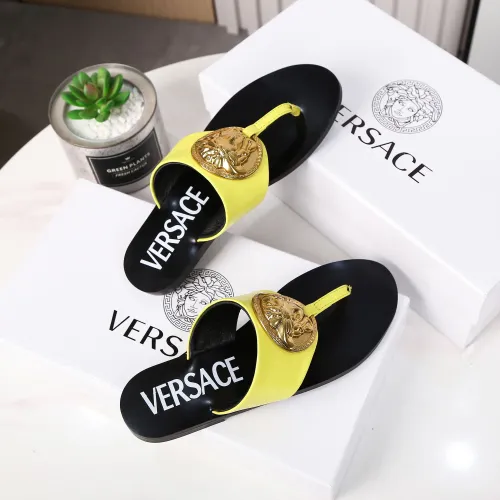 Replica Versace Slippers For Women #1392825 $100.00 USD for Wholesale