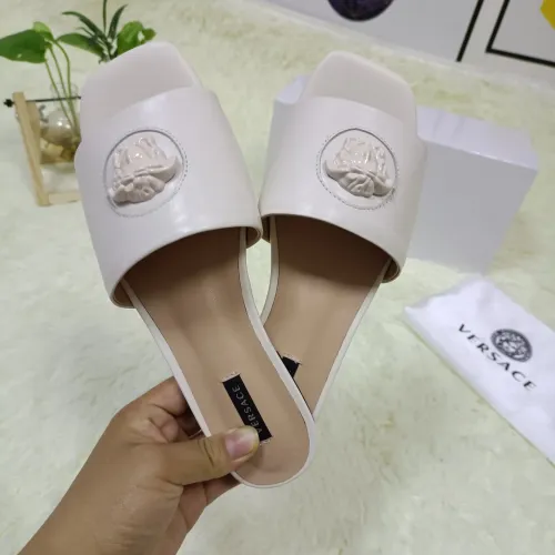 Replica Versace Slippers For Women #1392832 $80.00 USD for Wholesale