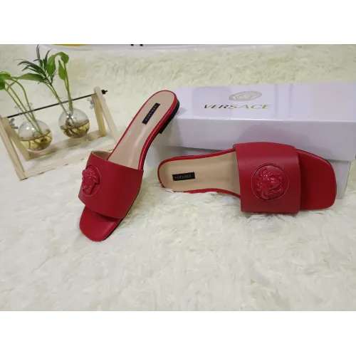 Replica Versace Slippers For Women #1392835 $80.00 USD for Wholesale