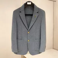 $247.93 USD Versace Coats Long Sleeved For Men #1381962