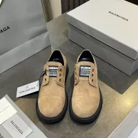 $125.00 USD Balenciaga Leather Shoes For Men #1382016