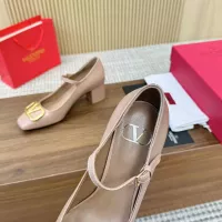 $100.00 USD Valentino High-Heeled Shoes For Women #1382264