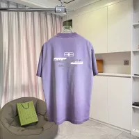 $45.00 USD Balenciaga T-Shirts Short Sleeved For Unisex #1383249
