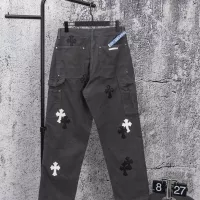 $68.00 USD Chrome Hearts Jeans For Men #1384177