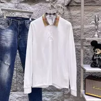 $48.00 USD Burberry T-Shirts Long Sleeved For Men #1386115