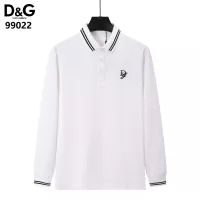 $40.00 USD Dolce & Gabbana D&G T-Shirts Long Sleeved For Men #1386255