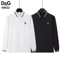 $40.00 USD Dolce & Gabbana D&G T-Shirts Long Sleeved For Men #1386255