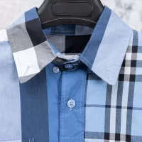 $52.00 USD Burberry Shirts Long Sleeved For Men #1387024