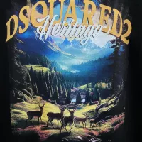 $42.00 USD Dsquared Hoodies Long Sleeved For Men #1387237