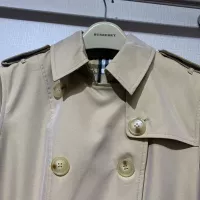 $162.00 USD Burberry Trench Coat Long Sleeved For Women #1387265