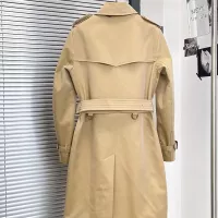 $162.00 USD Burberry Trench Coat Long Sleeved For Women #1387267