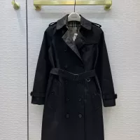 $162.00 USD Burberry Trench Coat Long Sleeved For Women #1387276