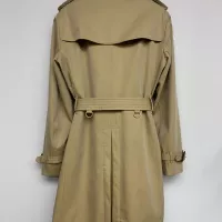 $185.00 USD Burberry Trench Coat Long Sleeved For Men #1387279