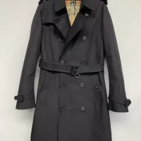 $185.00 USD Burberry Trench Coat Long Sleeved For Men #1387280