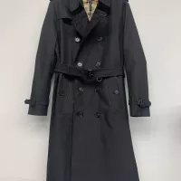 $185.00 USD Burberry Trench Coat Long Sleeved For Men #1387282