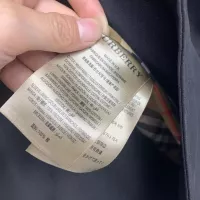 $185.00 USD Burberry Trench Coat Long Sleeved For Men #1387282