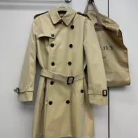 $185.00 USD Burberry Trench Coat Long Sleeved For Men #1387289