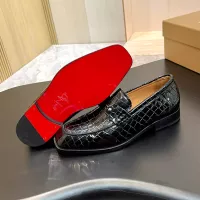 $172.00 USD Christian Louboutin Leather Shoes For Men #1387581