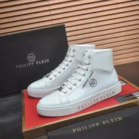 $92.00 USD Philipp Plein PP High Tops Shoes For Men #1387888