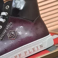 $92.00 USD Philipp Plein PP High Tops Shoes For Men #1387889