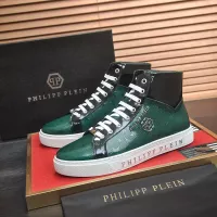 $92.00 USD Philipp Plein PP High Tops Shoes For Men #1387891