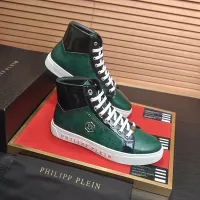 $92.00 USD Philipp Plein PP High Tops Shoes For Men #1387891
