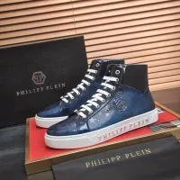 $92.00 USD Philipp Plein PP High Tops Shoes For Men #1387892
