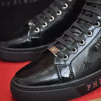 $92.00 USD Philipp Plein PP High Tops Shoes For Men #1387894