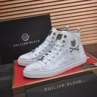 $92.00 USD Philipp Plein PP High Tops Shoes For Men #1387896