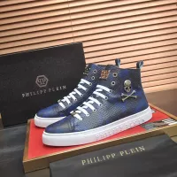$92.00 USD Philipp Plein PP High Tops Shoes For Men #1387897